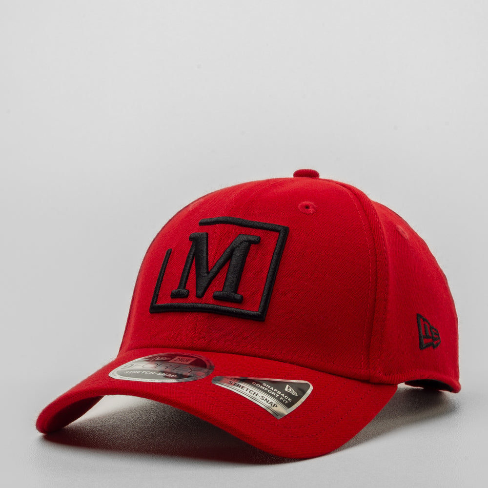 MDB Brand 9FORTY Embroidered "M" Stretch Snapback Baseball Cap