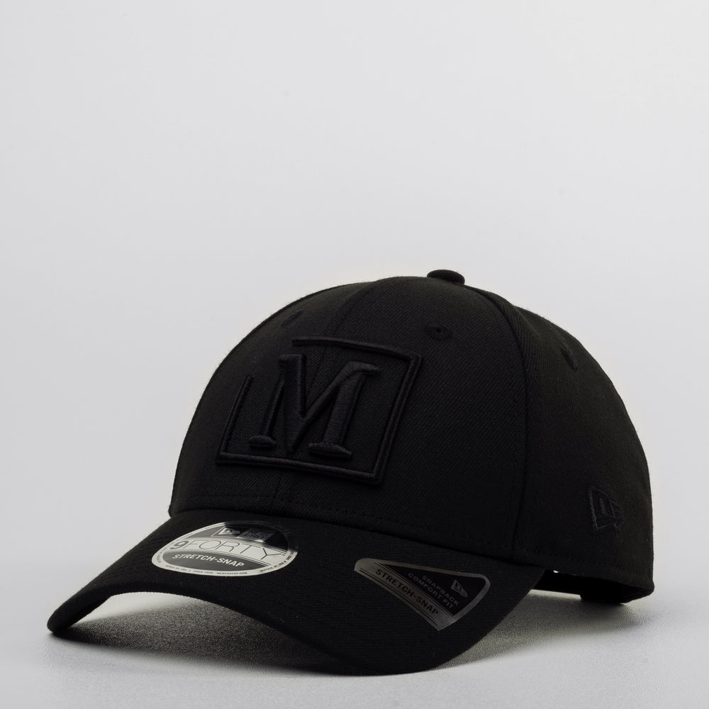 MDB Brand 9FORTY Embroidered "M" Stretch Snapback Baseball Cap