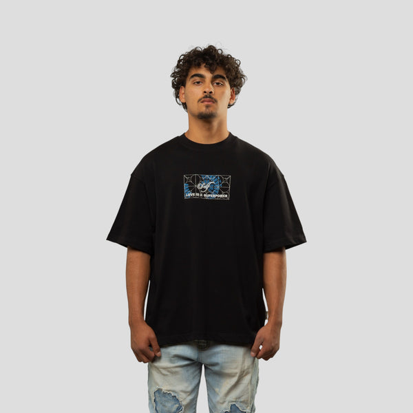 Blanc Kanvas 'Love is A Superpower' T-Shirt