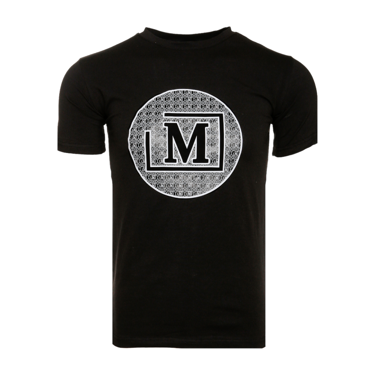 MDB Brand Men's Summer Circle AOP Logo Tee - Basic Color