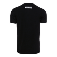 MDB Couture Men's Flocked M Logo T-Shirt - Black