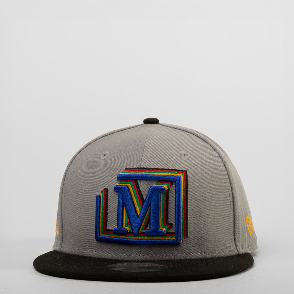 MDB Brand 9FIFTY Embroidered Multi "M" Snapback Baseball Cap
