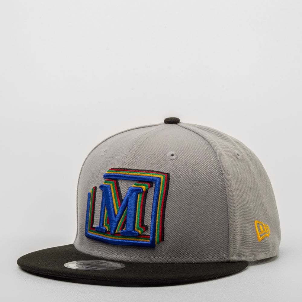 MDB Brand 9FIFTY Embroidered Multi "M" Snapback Baseball Cap