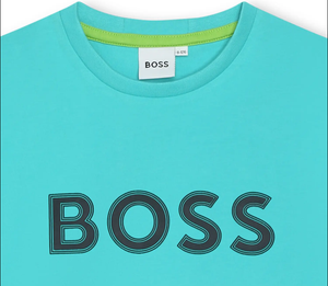 Hugo Boss Kids Applique Logo Short Sleeve T-Shirt