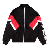 Love Moschino Men's Classic Fleece Track Jacket