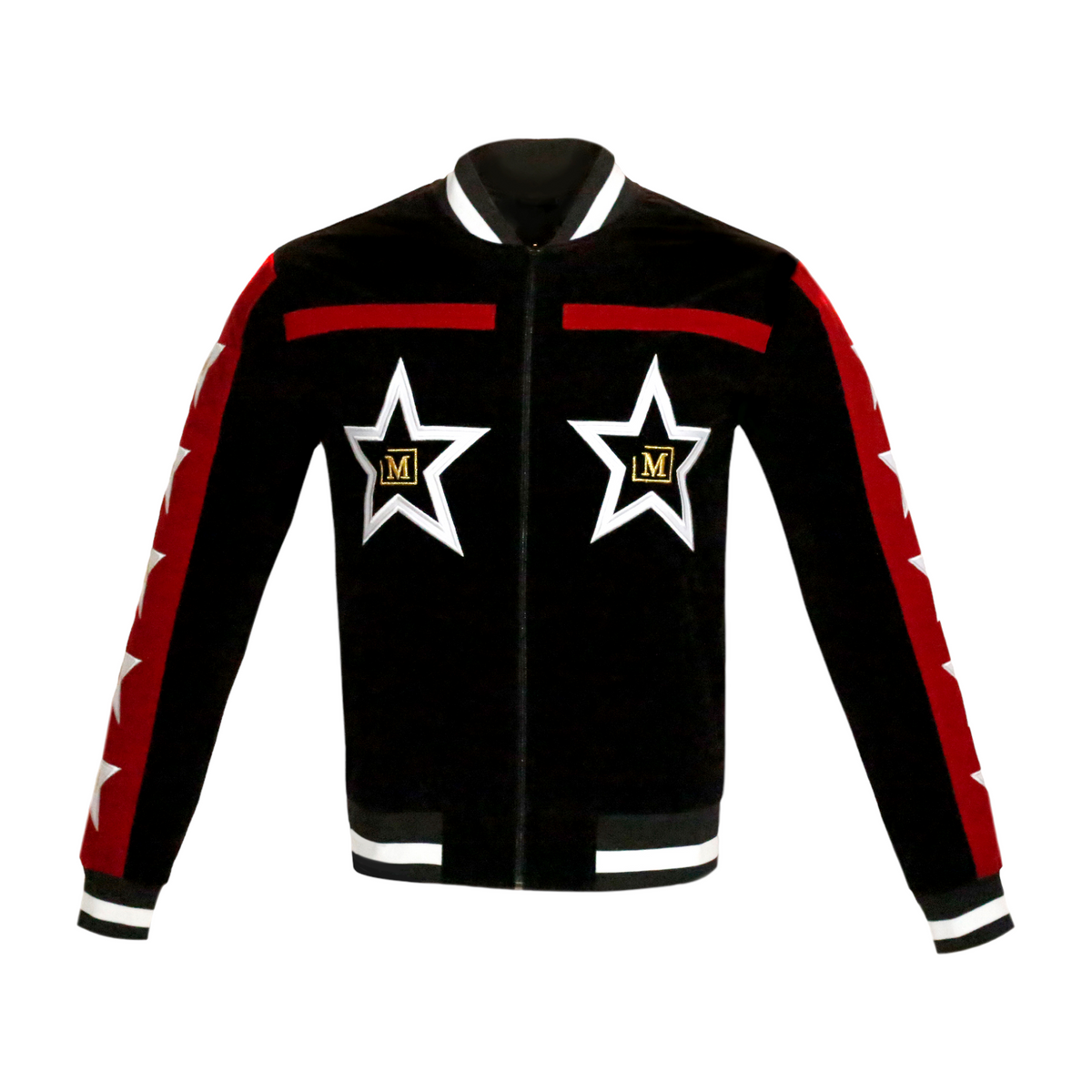 MDB Brand Couture The Stars Bomber Jacket – Maison dé Bouchard
