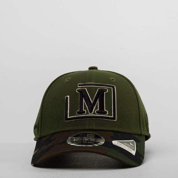MDB Brand 9FORTY Embroidered "M" Stretch Snapback Baseball Cap