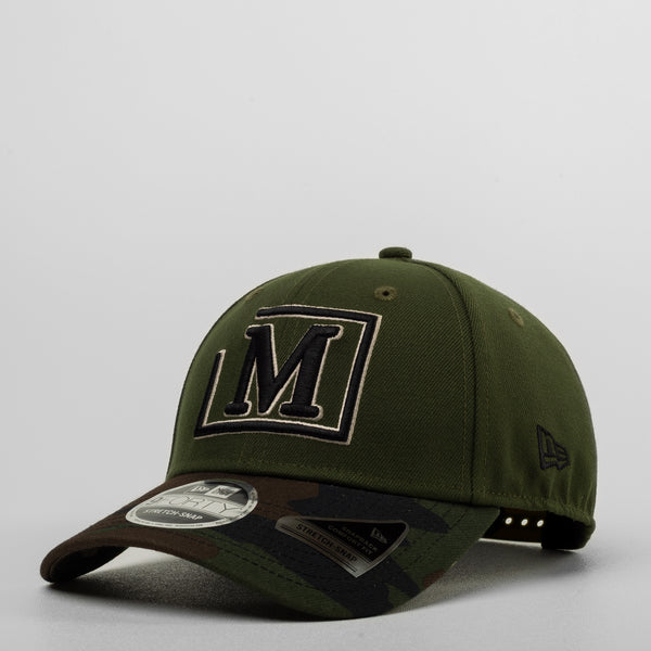 MDB Brand 9FORTY Embroidered "M" Stretch Snapback Baseball Cap
