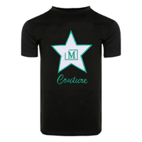 MDB Couture Kid's M-Star T-Shirt - Black Inverse