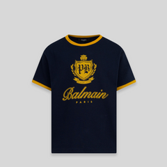 Balmain Kids Shield Logo T-Shirt