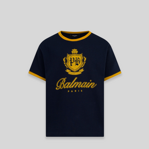 Balmain Kids Shield Logo T-Shirt