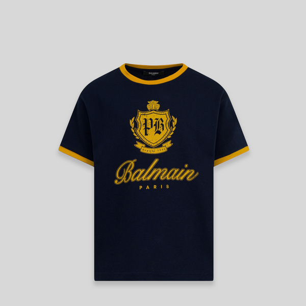 Balmain Kids Shield Logo T-Shirt