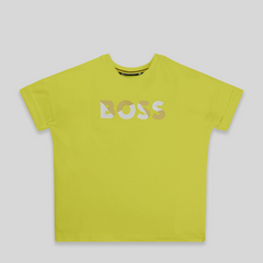 Hugo Boss Kids Girl's Lustrous Logo T-Shirt