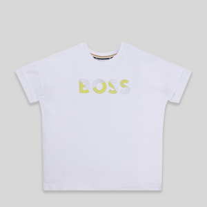 Hugo Boss Kids Girl's Lustrous Logo T-Shirt