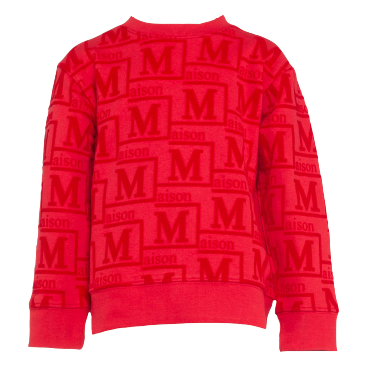 MDB Couture Kid's Monogram Crewneck Sweatshirt