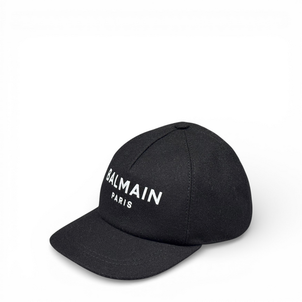 Balmain Kids Logo Adjustable Cap