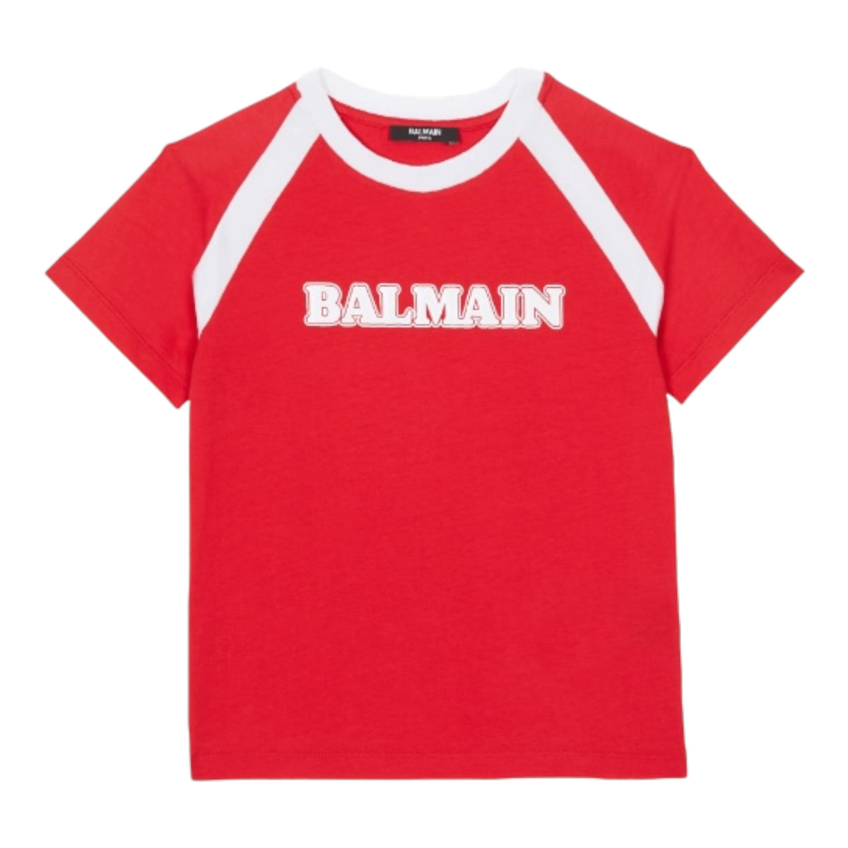 Balmain Kids Retro Printed Jersey T-Shirt