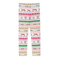 Kenzo Kids Girl's Multi-Logo Striped Leggings