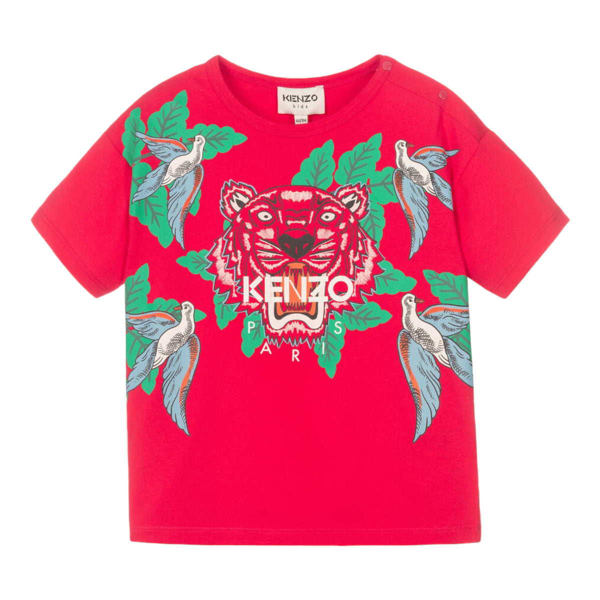 Kenzo Kids Toddler's Floral Tiger T-Shirt