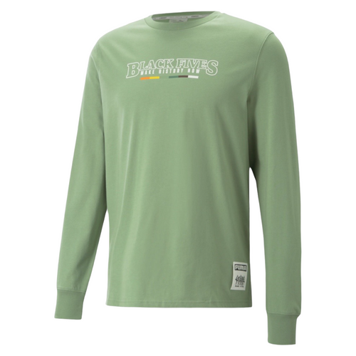 Puma Select Men's x BLACK FIVES Long Sleeve Basketball T-Shirt