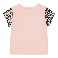 Kenzo Kids Animal Print Sleeves Tiger T-Shirt
