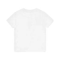 Moschino Kids Medal Stripe Graphic Logo T-Shirt