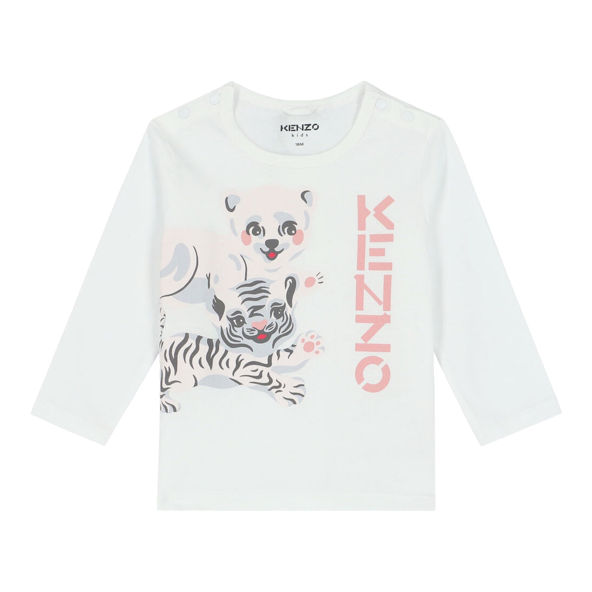 Kenzo Kids Animal Logo T-Shirt/Pants Set