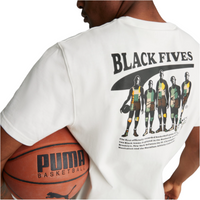 Puma Select Men's x BLACK FIVES Short Sleeve Basketball T-Shirt
