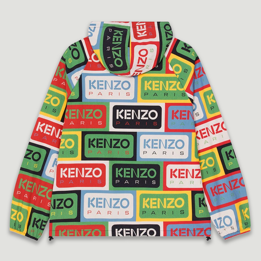Kenzo Men's 'KENZO LABELS' Windbreaker Jacket