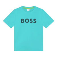 Hugo Boss Kids Applique Logo Short Sleeve T-Shirt