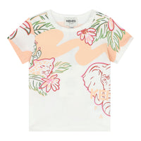 Kenzo Kids Jungle Party Graphic T-Shirt
