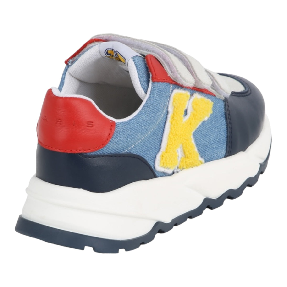 Kenzo Kids Varsity K Logo Velcro Strap Sneakers