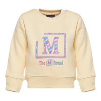 MDB Brand Kid's "The M Brand" Swirl Crewneck Sweatshirts - Warm Color