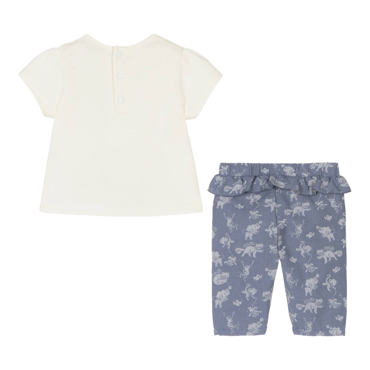 Kenzo Kids Infant Girl's T-Shirt and Pants Set
