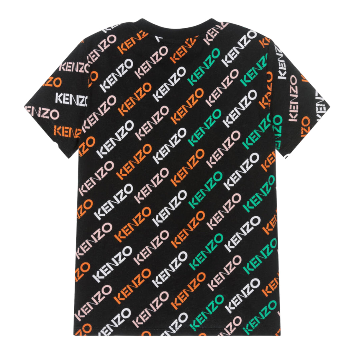 Kenzo Kids Multi-Logo Print T-Shirt