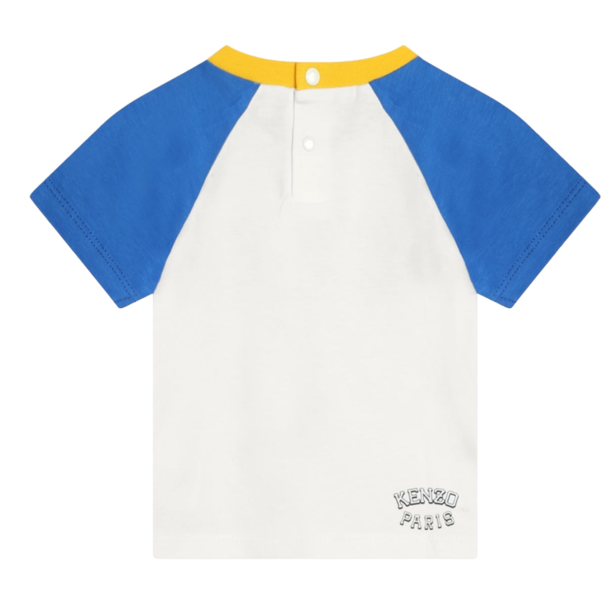 Kenzo Kids Toddler's Varsity Tiger Logo Raglan Short Sleeve T-Shirt