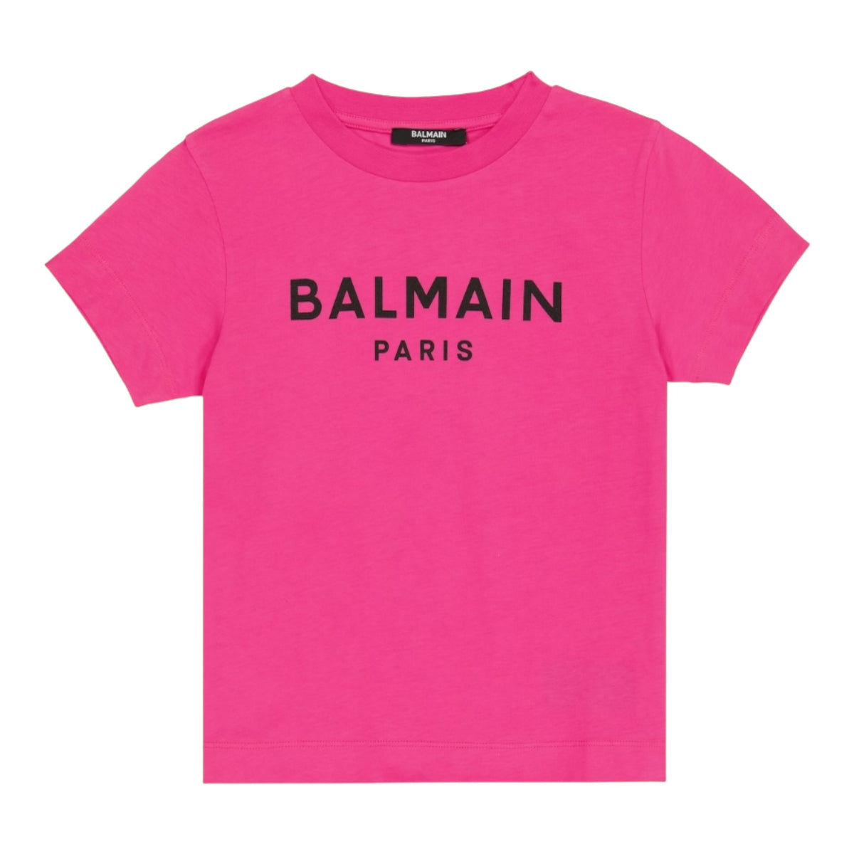 Balmain Kids Raised Logo T-Shirt