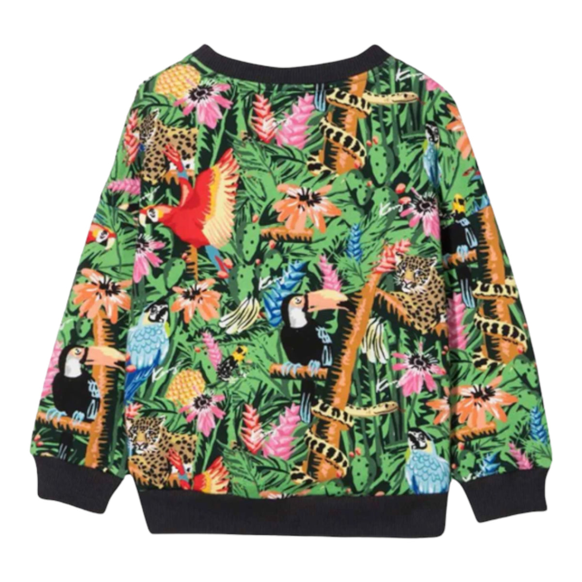 Kenzo Kids Tropical Print Sweatshirt