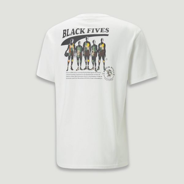Puma Select Men's x BLACK FIVES Short Sleeve Basketball T-Shirt