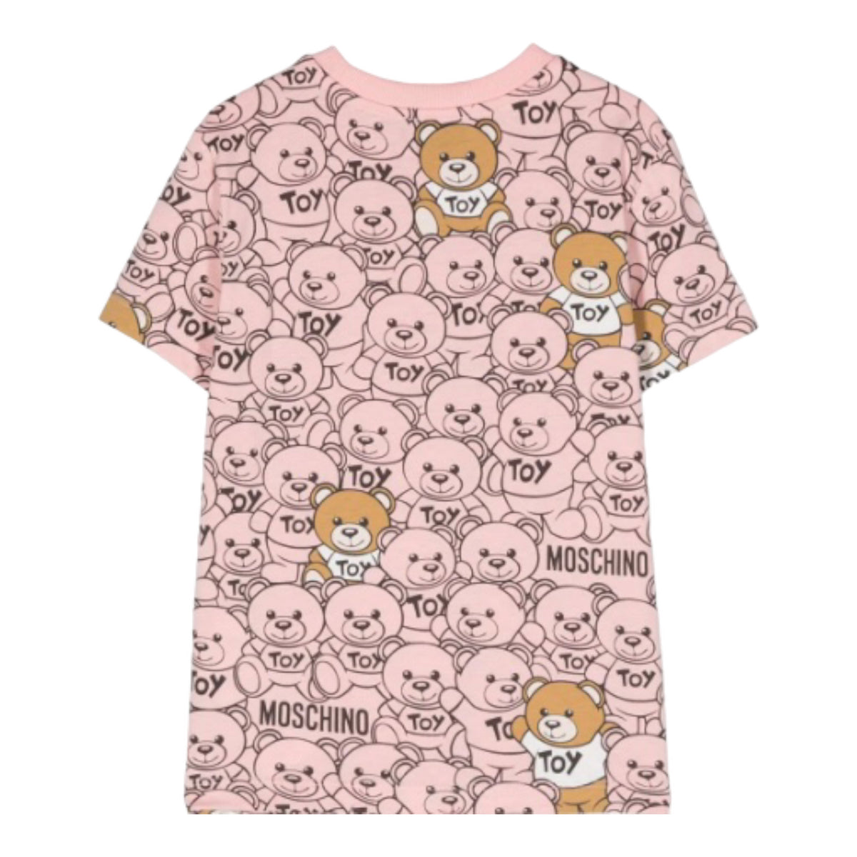 Moschino Kids Multi-Teddy Bear Logo T-Shirt