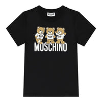 Moschino Kids Triple Teddy Bears Logo T-Shirt