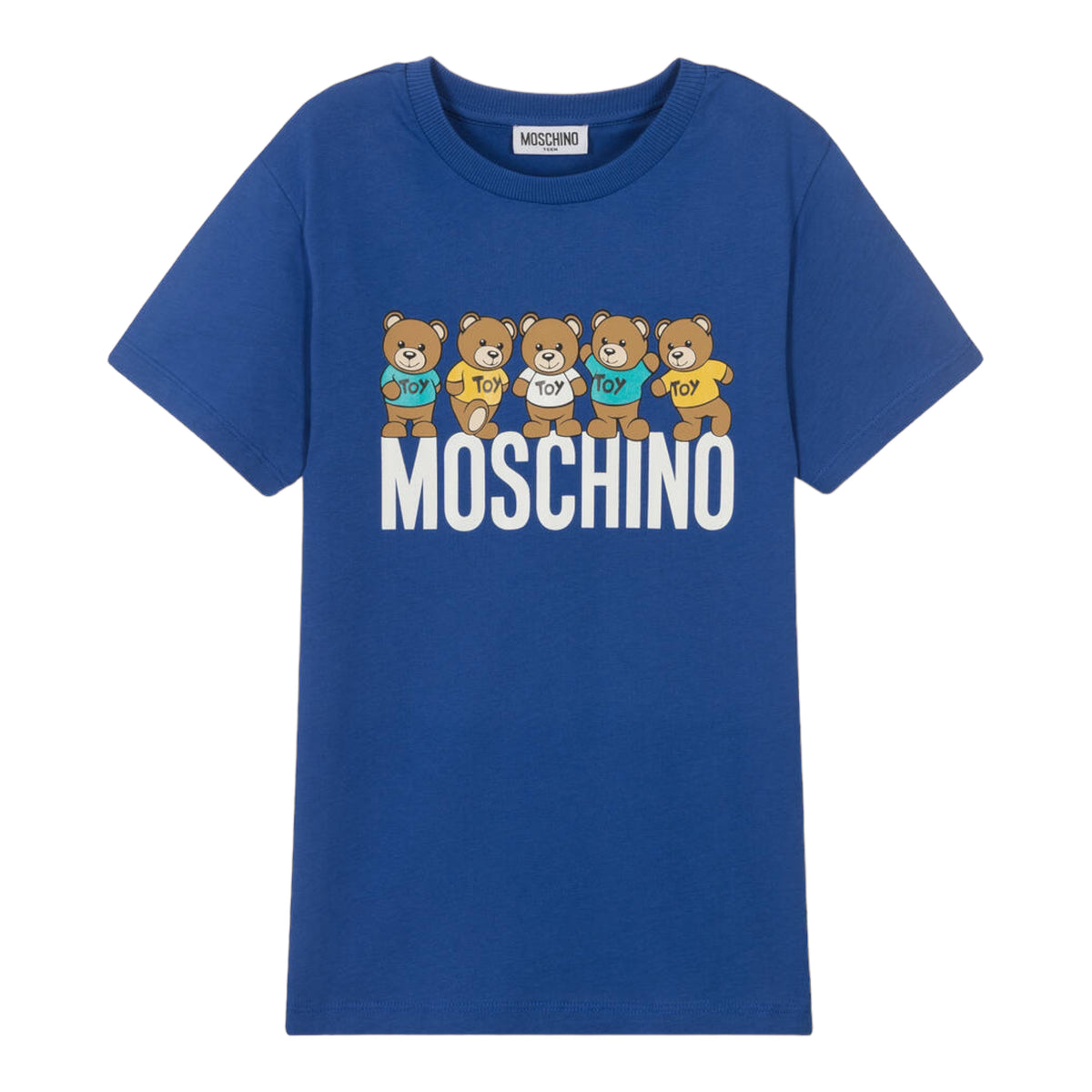 Moschino Kids Multi-Teddy Bears Logo T-Shirt