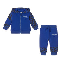 Kenzo Kids Toddler's Full Zip Hooded Sweatsuit