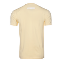 MDB Couture Men's Flocked M Logo T-Shirt - Cream