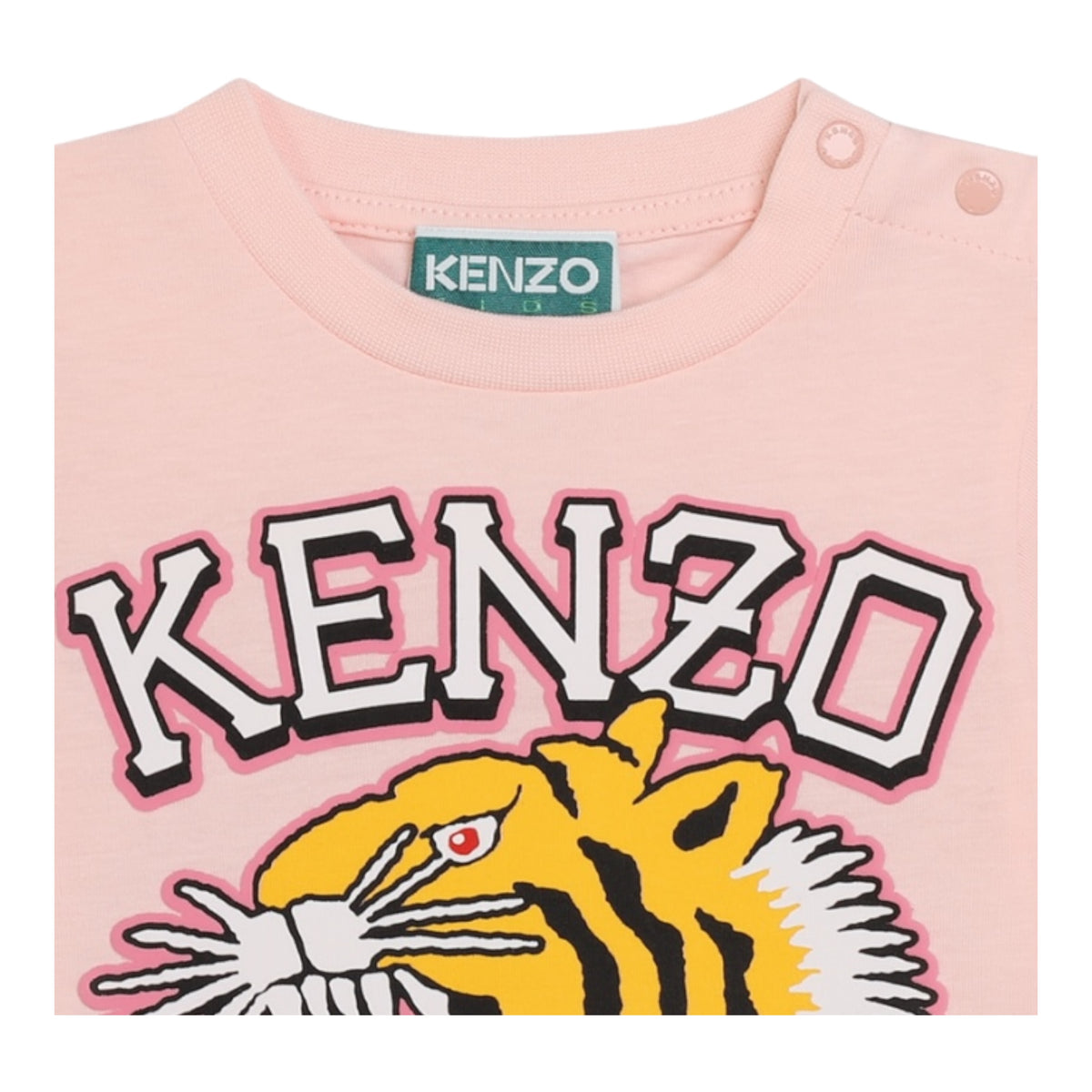Kenzo Kids Toddler's Varsity Tiger Short Sleeve T-Shirt