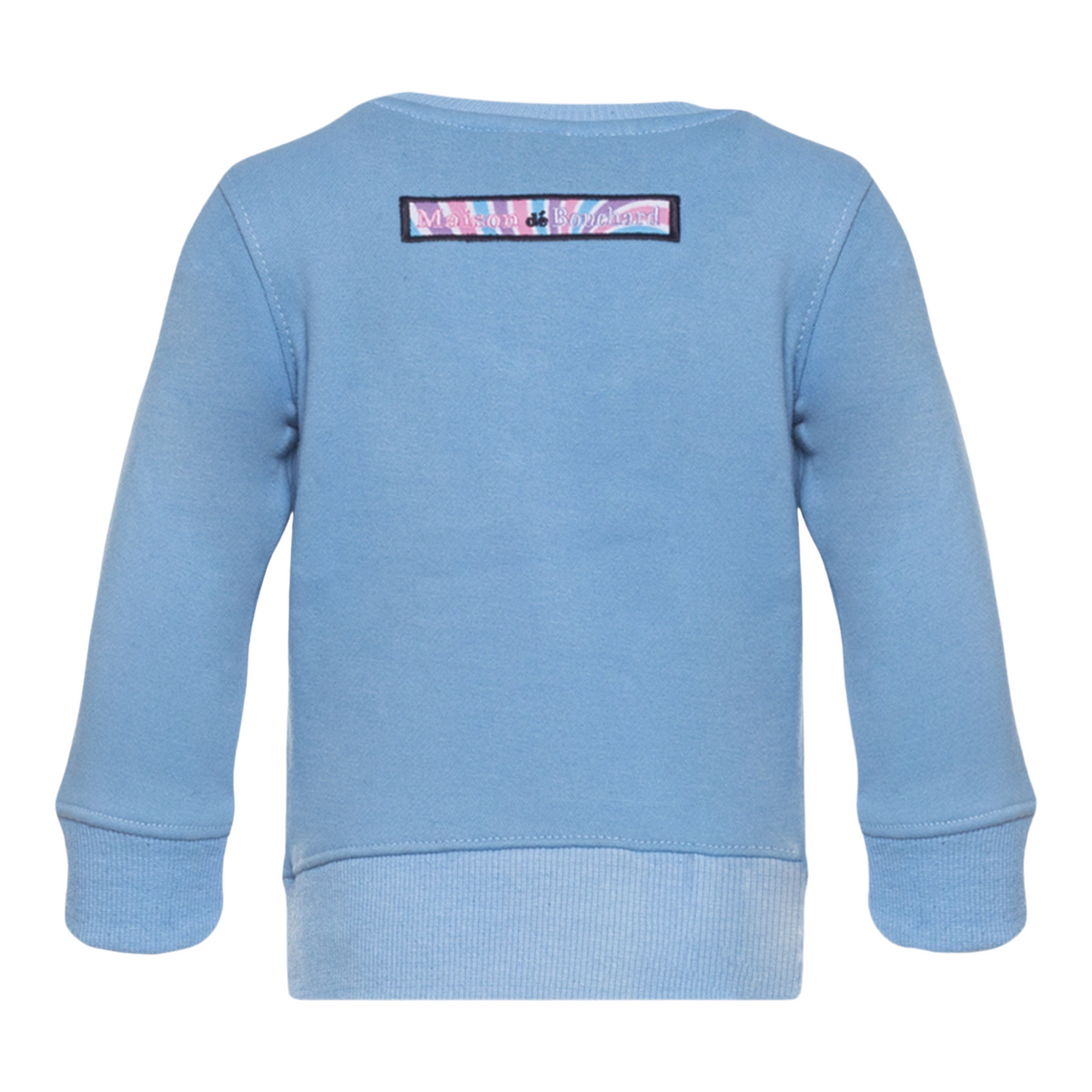 MDB Brand Kid's "The M Brand" Swirl Crewneck Sweatshirt - Blue