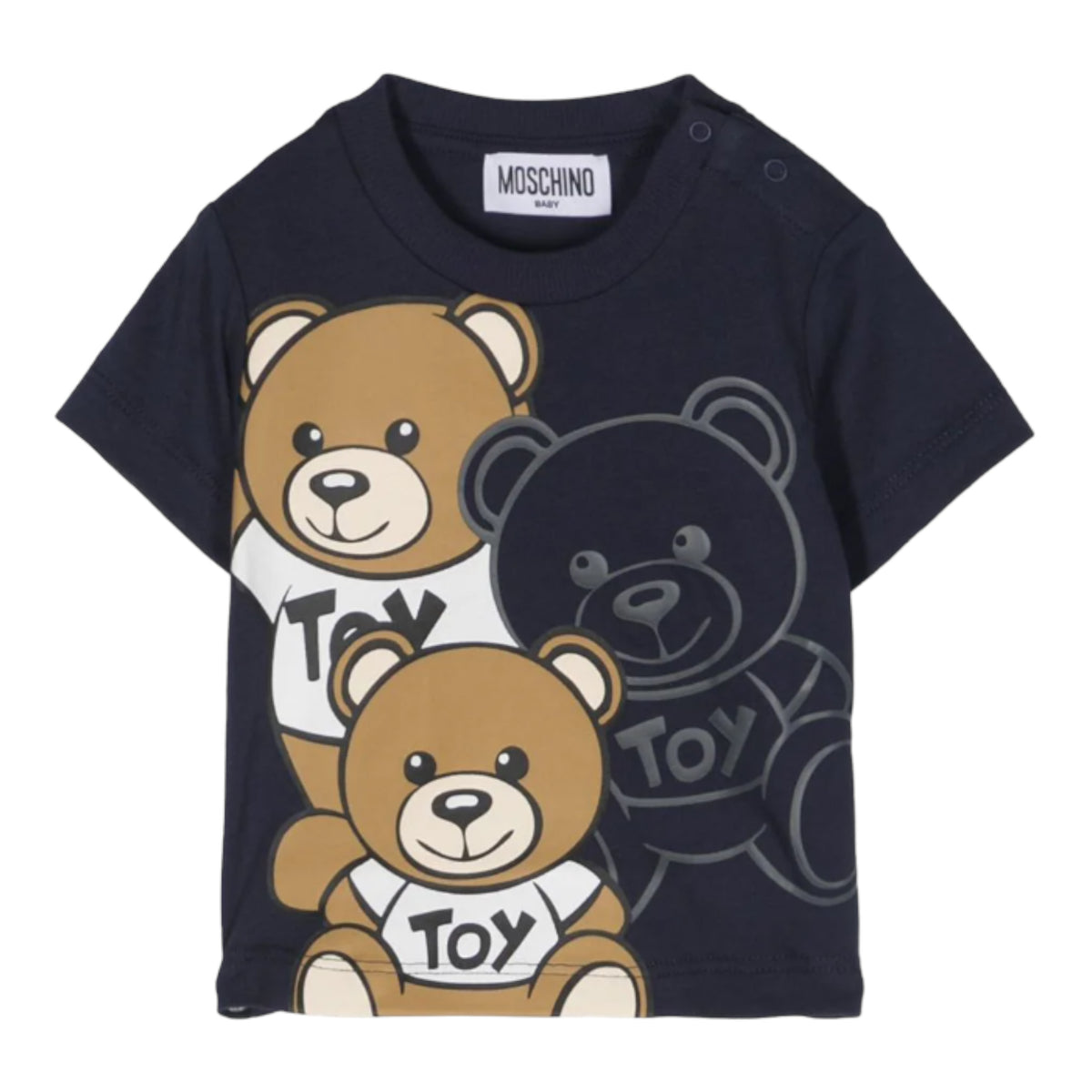 Moschino Kids Toddler's Teddy Friends Bear Logo T-Shirt