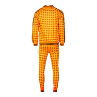 MDB Brand Men's All Over Monogram Logo Print Track Set - Neon Colors