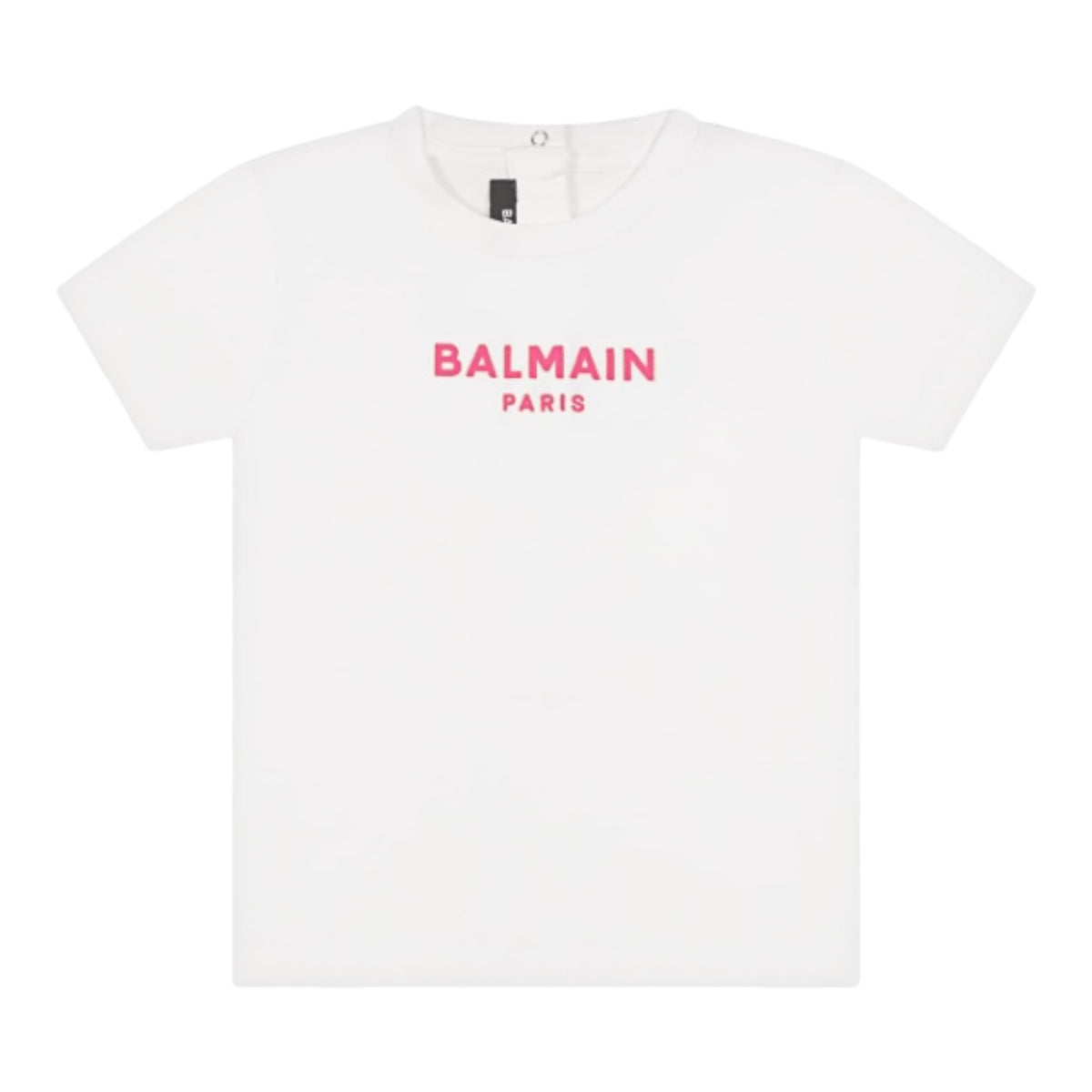 Balmain Kids Toddler's Neon Logo Short Sleeve T-Shirt