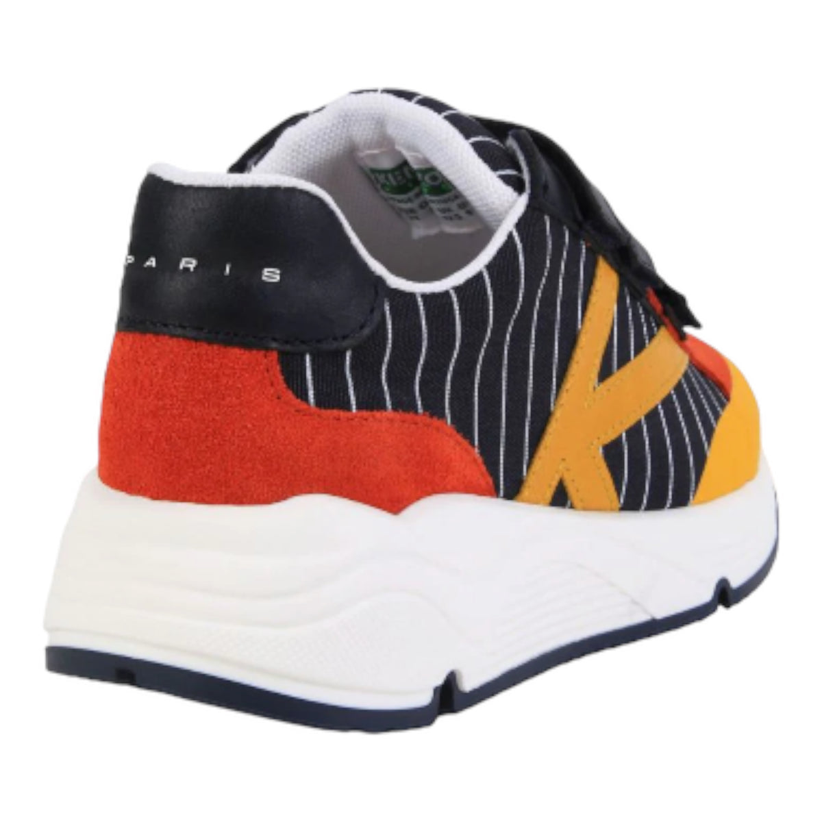 Kenzo Kids Colorblock Velcro Strap Sneakers